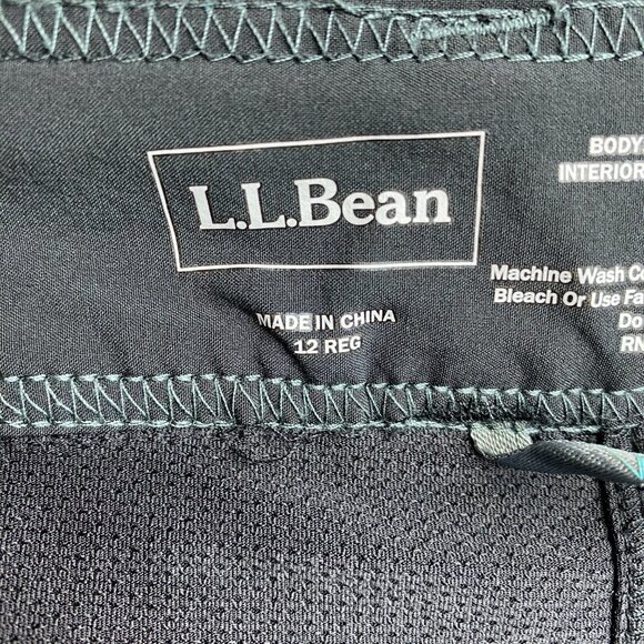L.L. Bean Women's Black Skorts Size 12R - Picture 2 of 6